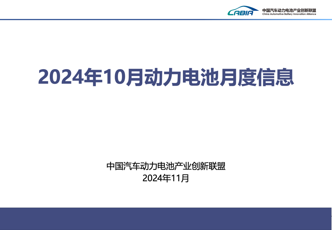 2024年1－10月全国锂离子电池行业运行情况