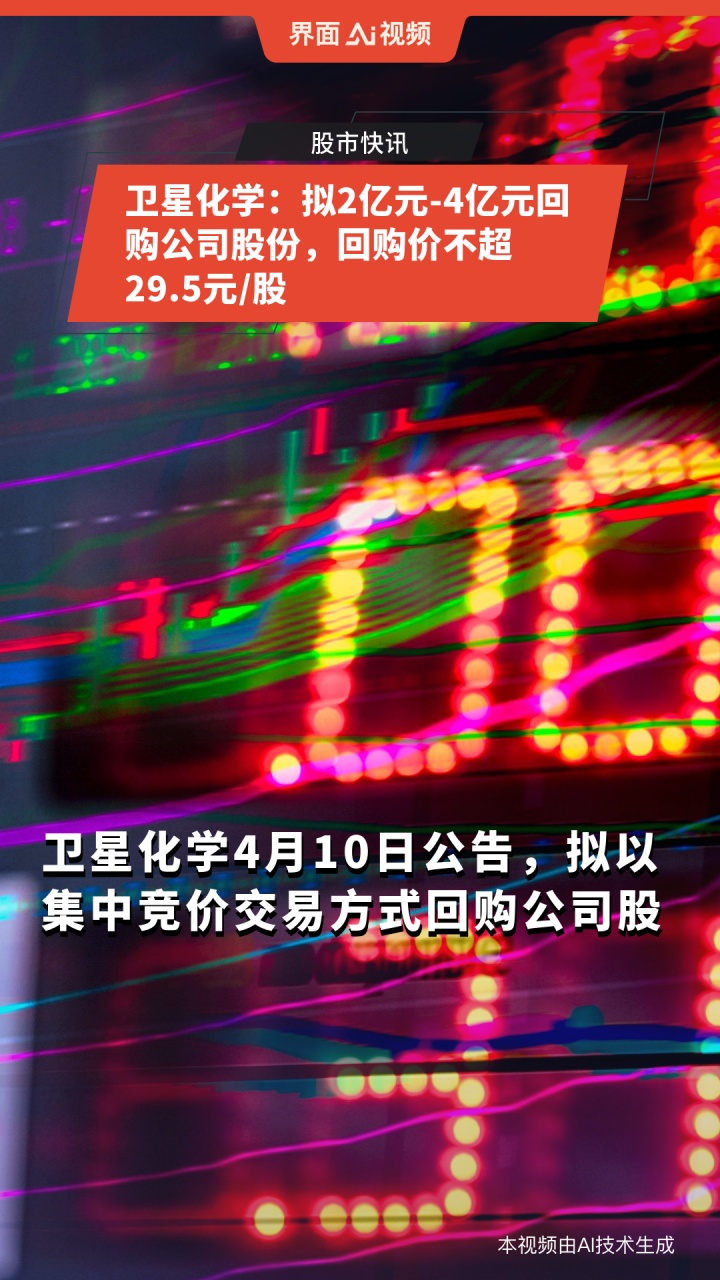 江瀚新材：拟以2亿元-4亿元回购公司股份