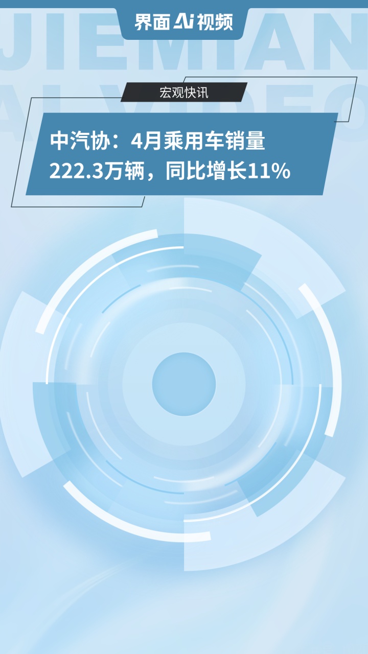 中汽协：1—4月销量排名前十位的轿车生产企业共销售250.2万辆