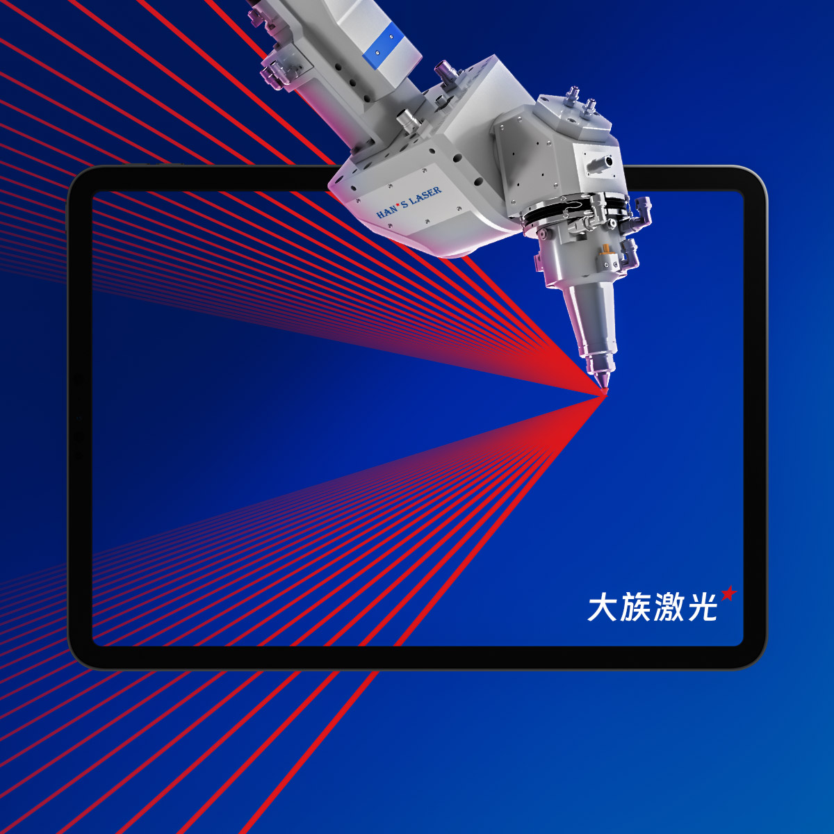 大族激光获得外观设计专利授权：“激光切割机”