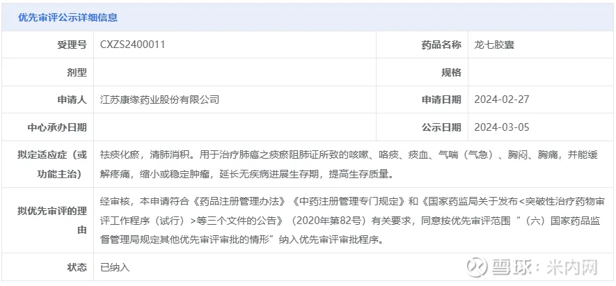 恒瑞医药：1类创新药SHR-1918注射液获受理并纳入优先审评程序