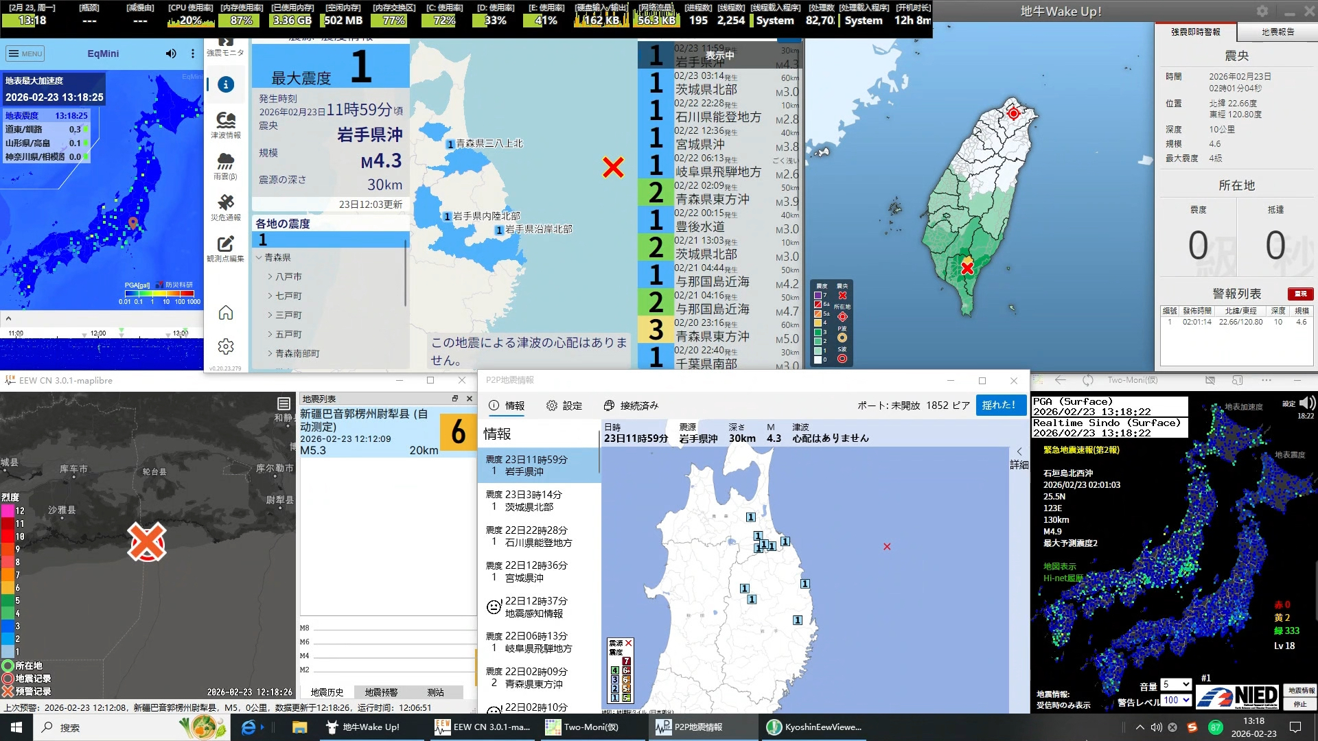 新疆巴音郭楞州轮台县发生3.7级地震